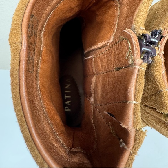 PORTLAND LEATHER Patina Oslito Suede Boots in Sand Orig $265 - Picture 11 of 12